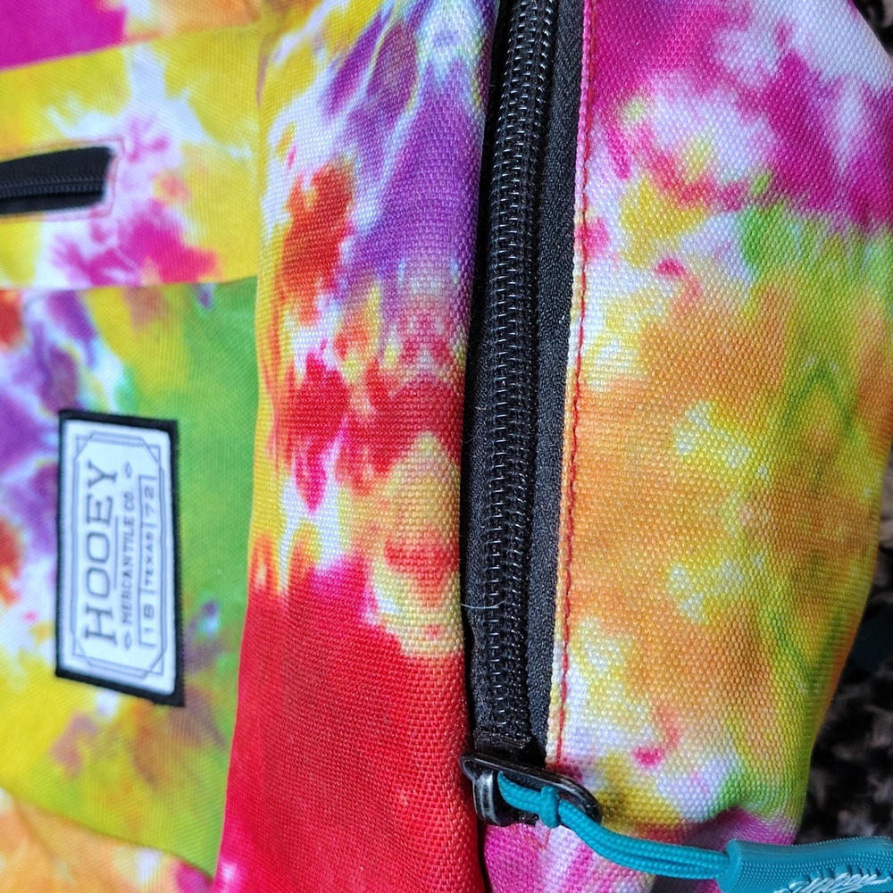 Hooey Rockstar Tie-Dye Backpack - Picture 4 of 5
